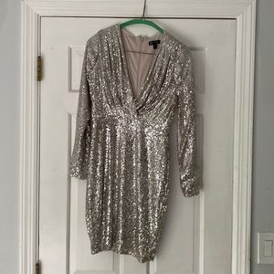 Express sequin cocktail dress